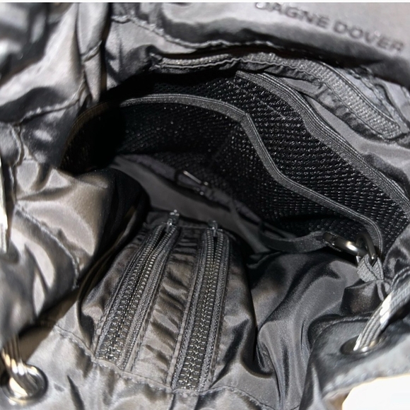 Dagne Dover Black Drawstring Backpack - Picture 5 of 12